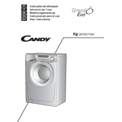 Candy EVO 1283D3-S manual cover