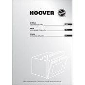 Hoover HO 446 BXP manual cover