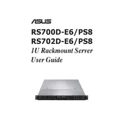 ASUS RS702D-E6-PS8 Server manual cover