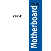 ASUS Z97-E Motherboard manual cover