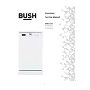 Bush BFSLSAEB9B 9212758 Dishwasher manual cover