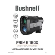 Bushnell LP1800AD Rangefinder manual cover