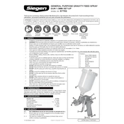 Sealey S775G Spray Gun manual cover