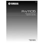 Yamaha R-V1105 Receiver manual cover