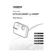 Olympus Stylus-550WP manual cover