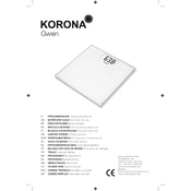 Korona 78880 Scale manual cover