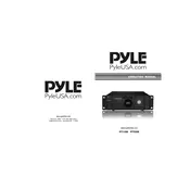 Pyle PT1100 Amplifier manual cover