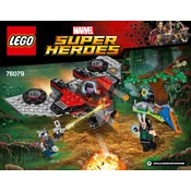 LEGO Guardians of the Galaxy 76079-2 Construction Set manual cover