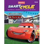 Fisher Price Mattel Smart Cycle Extreme Cars P5452 Toy manual cover