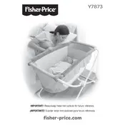 Fisher Price Mattel Rock n Play Y7873 Bassinet manual cover