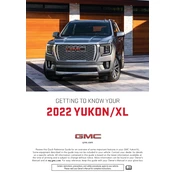 GMC Yukon 2022 manual cover