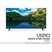 Vizio D55un-E1 TV manual cover