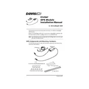 Davis DriveRight 8157 GPS Module manual cover