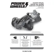 Power Wheels Mattel Boomerang FLC33 Toy manual cover