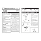 Casio CS2X Stand manual cover