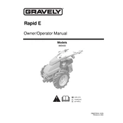 Gravely Rapid E 985400 2006 Tractor manual cover