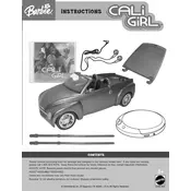 Barbie Mattel Cali Girl Chevy SSR G6068 Toy manual cover