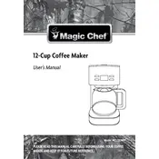 Magic Chef MCL12CMRT Coffee Maker manual cover