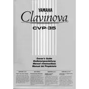 Yamaha Clavinova CVP-35 Piano manual cover