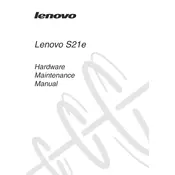 Lenovo S21e-20 Laptop manual cover