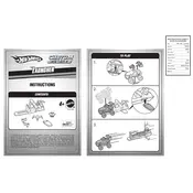 Hot Wheels Mattel Custom Motors Launcher T0232 Toy manual cover