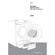 Gorenje WaveActive DE82 Dryer manual cover