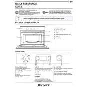 Hotpoint Class 3 MD 344 IX H Microwave manual cover