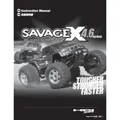 HPI Racing Savage X 4.6 12867 Race Kit manual cover