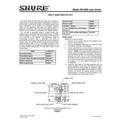 Shure RK199S Cartridge manual cover