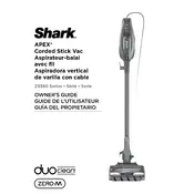 Shark Apex ZS360 Vacuum manual cover