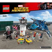 LEGO Avengers 76051 Construction Set manual cover