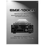 Yamaha EMX-100CD Receiver manual cover