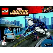 LEGO Avengers 76032-2 Construction Set manual cover