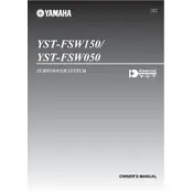 Yamaha YST-FSW050 Subwoofer manual cover