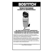 Bostitch BTFP02028 Compressor manual cover