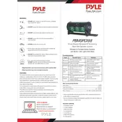 Pyle PBMSPG198 Speaker System manual cover