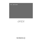 De Dietrich DKP7320A Oven manual cover