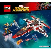 LEGO Avengers 76049 Construction Set manual cover