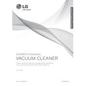 LG LCV900B LCV900B.ABLELGA Vacuum manual cover