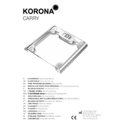 Korona 70780 Scale manual cover