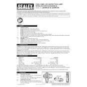 Sealey LEDWC03 Inspection Lamp manual cover