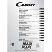 Candy CHW6BR4WPX manual cover