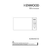 Kenwood K25MW10 manual cover