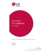 LG PH150G PH150G.AUS Projector manual cover