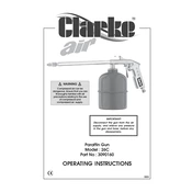 Clarke 3090160 26C Paraffin Gun manual cover