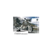 BMW K 1600 GTL Exclusive 2015 Motorcycle manual cover