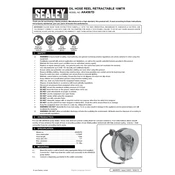 Sealey AK4567D Hose Reel manual cover