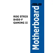 ASUS ROG STRIX B450-F GAMING II Motherboard manual cover