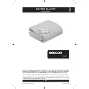 Sencor SUB 291 Electric Blanket manual cover