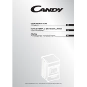 Candy CCG6203BX manual cover